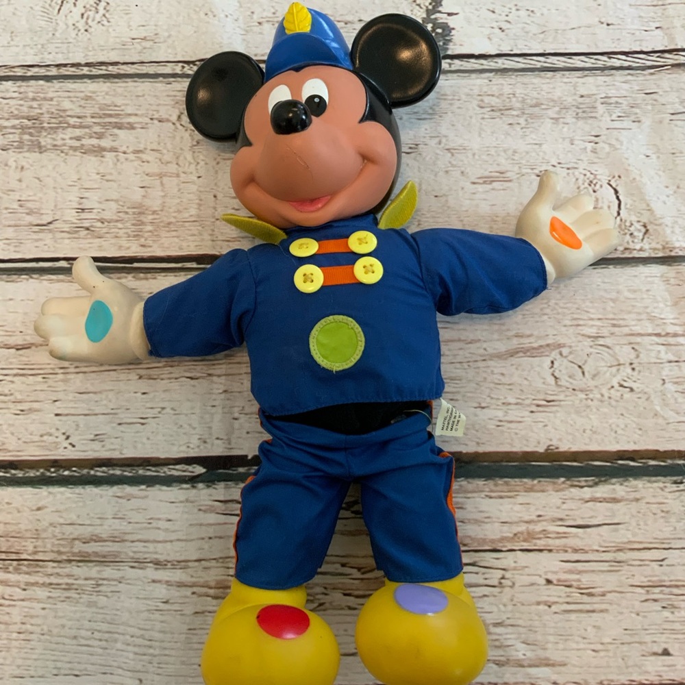 Vintage 1990 Disney Mickey Mouse Band Toy‎
